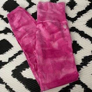 NWOT Free People Movement Good Karma Tie Dye Leggings m/l